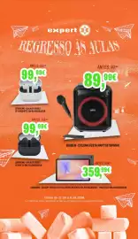 Folheto Expert Página 4: Samsung - galaxy buds3 fe cinzento sm-r42onzaaeub €99,99, Bigben - coluna festa partybthpmax €89,99