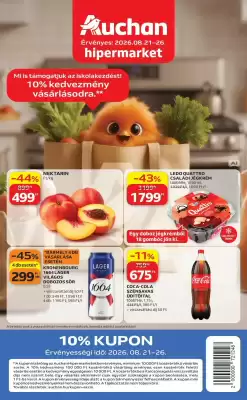 Auchan akciós újság (érvényes eddig: 26-08)