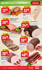 Polomarket gazetka tydzień 35 Strona 17: Szynka delikatesowa z fileta Tarczyński €32,99, Kiełbasa ogniskowa €12,99