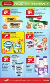 Polomarket gazetka tydzień 35 Strona 20: Serek wiejski Piątnica z jagodami €2,99, Margaryna ProActiv Original €11,99