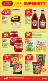 Polomarket gazetka tydzień 35 Strona 26: Majonez dekoracyjny Winiary €6,99, Danie w kubku Knorr Makaron Bolognese €4,99