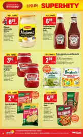 Polomarket gazetka tydzień 35 Strona 26: Majonez dekoracyjny Winiary €6,99, Danie w kubku Knorr Makaron Bolognese €4,99