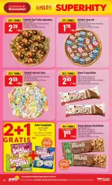 Polomarket gazetka tydzień 35 Strona 36: Cukierki Irysy mix €1,79, Cukierki Duo Trufla z galaretką €2,29