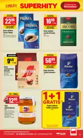 Polomarket gazetka tydzień 35 Strona 37: Kawa ziarnista Tchibo Exclusive €56,99, Kawa mielona Jacobs Krönung €16,99