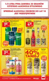 Polomarket gazetka tydzień 35 Strona 43: Piwo Captain Jack Lemon Spritz €4,39, Piwo Carlsberg Premium Pilsner €1,99