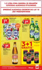 Polomarket gazetka tydzień 35 Strona 45: Piwo bezalkoholowe Łomża Radler Cytryna & Limonka €2,39