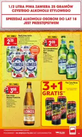 Polomarket gazetka tydzień 35 Strona 45: Piwo bezalkoholowe Łomża Radler Cytryna & Limonka €2,39