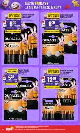 Polomarket gazetka tydzień 35 Strona 18: Baterie Duracell 2025 2-pak €6,00, Baterie Duracell Aa 8-pak €12,00