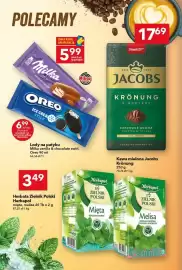 Lewiatan gazetka tydzień 35 Strona 6: Kawa mielona Jacobs Krönung €17,69, Herbata Zielnik Polski Herbapol mięta €3,49