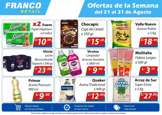 Catálogo Franco Supermercado (válido hasta 2-09)