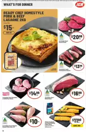 IGA catalogue week 35 Page 15: Australian Beef Blade Roast €16,99, Australian Pork Medallion €14,99