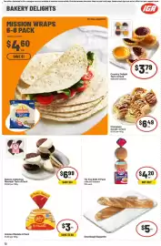 IGA catalogue week 35 Page 17: Bakers Collection Neenish Tarts €6,99, Tip Top Hamburger Rolls €4,20