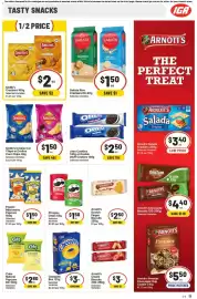 IGA catalogue week 35 Page 19: Cobs Natural Popcorn €2,80, Smith's Crinkle Cut Chips or Doritos Corn Chips €1,50