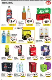IGA catalogue week 35 Page 20: Mount Franklin Lightly Sparkling Water €2,00, Red Bull Energy Drink €7,80