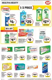 IGA catalogue week 35 Page 36: Medix Paracetamol Capsules €2,95, Listerine Cool Mint Liquid Mouthwash On-The-Go €7,35