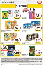IGA catalogue week 35 Page 7: Dine Wet Cat Food €0,80, Sanitarium Up & Go €3,50