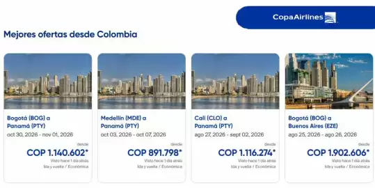 Catálogo Copa Airlines Página 2