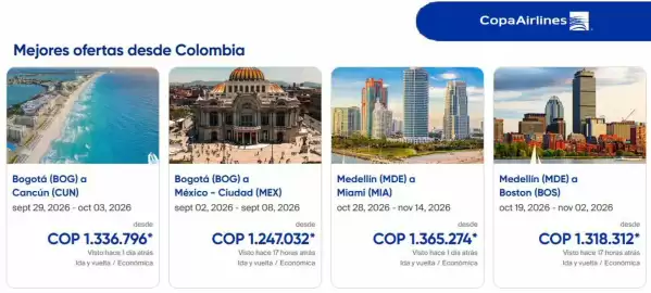 Catálogo Copa Airlines Página 3