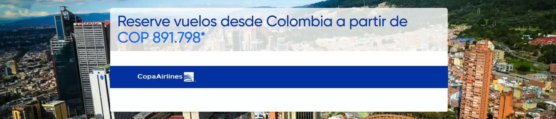 Copa Airlines (válido hasta 2-09)