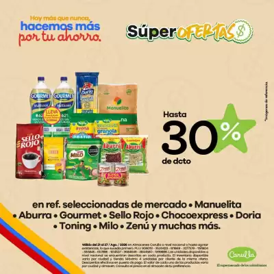 Carulla (válido hasta 29-08)