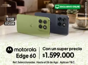 Catálogo Jumbo Página 8: Motorola - edge 60 €1.599.000,00