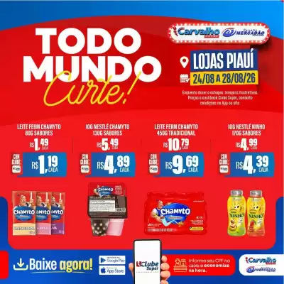 Catálogo Carvalho Supermercado (válido até 28-08)