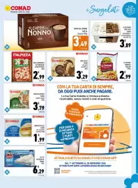 Volantino Conad Margherita Pagina 11: La Gelateria Carte D'Or Algida €3,89, Cuori di carciofo Conad €3,79