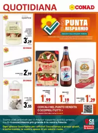 Volantino Conad Margherita Pagina 7: Bagno Doccia Cremoso Conad Essentiae €3,29, Alluminio Conad €2,99