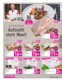 Sutterlüty Flugblatt woche 35 Seite 10: Sutterlüty's Camembert mit Zirbe €3,19