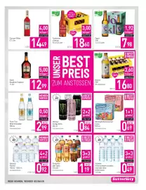 Sutterlüty Flugblatt woche 35 Seite 13: Vöslauer Mineralwasser prickelnd, mild oder ohne Kohlensäure €0,49