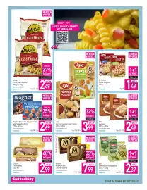 Sutterlüty Flugblatt woche 35 Seite 18: Eskimo Magnum 8er €7,99, Iglo Gemüse Vorteilspackung €2,37