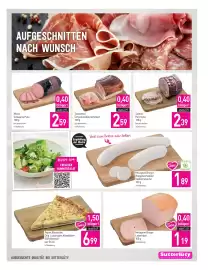 Sutterlüty Flugblatt woche 35 Seite 7: Tannenhof Schwarzwälderschinken €2,59, Moser Schwarze Pute €2,59