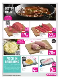 Sutterlüty Flugblatt woche 35 Seite 9: Rotbarschfilet ohne Haut €3,99, Österreichische Rindsroulade gefüllt €22,99