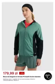 4F gazetka tydzień 35 Strona 10: Bluza do biegania w terenie Primaloft Active damska €179,99