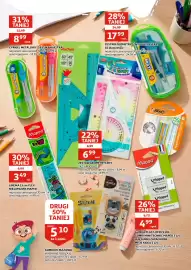 Auchan gazetka Strona 5: Gumki Mini Technic Maped €4,99, Cyrkiel Metalowy z Rysikami Astra €12,99