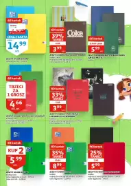 Auchan gazetka Strona 9: Zeszyt A5 60K Tematyczny Eco Herlitz €4,66, ZESZYT A5 80K CYTATY REXUS LUB SWEET PETS BENIAMIN €3,99