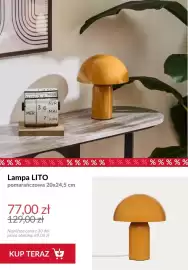 Homla gazetka tydzień 35 Strona 5: Lampa Lito pomarańczowa 20x24,5 cm €77,00