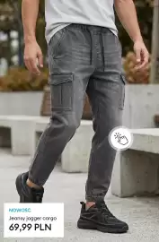 Sinsay gazetka tydzień 35 Strona 15: Jeansy jogger cargo €69,99