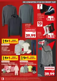 Kaufland gazetka Strona 13: Wózek na zakupy €39,99, Skarpety sportowe €29,99