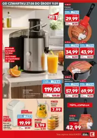 Kaufland gazetka Strona 6: Kosz do segregacji odpadów €19,99, Sokowirówka AE 3666 €119,00