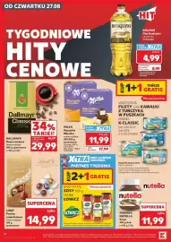 Kaufland gazetka tydzień 35 Strona 10: Nutella Krem €11,99, Milka Alpejskie Mleczko €11,99