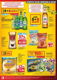 Kaufland gazetka tydzień 35 Strona 23: Crunchips €4,79, MK CAFÉ PREMIUM CREMA €17,99