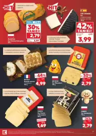 Kaufland gazetka tydzień 35 Strona 29: Mlekpols Ser Rolada Ustrzycka €2,79, SIERPC Ser Kasztelan €2,79