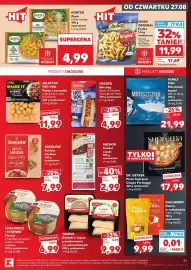 Kaufland gazetka tydzień 35 Strona 37: Gołąbki z sosem pomidorowym lub pieczarkowym €9,99, Buchcik Knedel Czeski €2,99