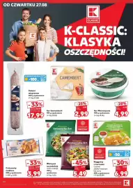Kaufland gazetka tydzień 35 Strona 44: Ser Camembert €2,99, Ser Mascarpone €4,99