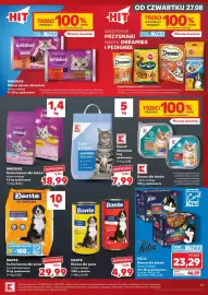 Kaufland gazetka tydzień 35 Strona 61: FELIX Karma dla kotów €23,29, Karma dla psów €4,99