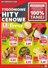 Kaufland gazetka tydzień 35 Strona 8: Zielone oliwki z migdałami €3,99, Mięso mielone wołowe €12,99
