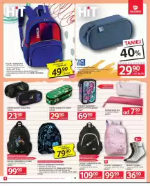 Selgros gazetka Strona 10: Piórnik saszetka St.Right €36,78, Plecak 2-komorowy Hello Kitty €122,88
