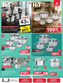 Selgros gazetka Strona 17: Komplet garnków Zwieger Rocca 10 części €244,77, Garnek Tefal Bocuse 24 cm €367,77