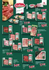 Selgros gazetka Strona 14: Szynka Prosciutto di Parma w plastrach Galbani €18,89, Salami Galbanetto Napoli Galbani €16,79